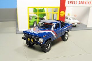 GreenLight  Ford Racing  1970 Ford f100 pickup truck