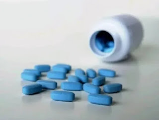 Ladies, please be aware if you see a man taking these blue pills