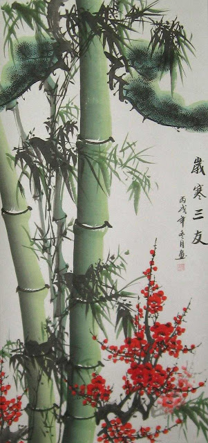 Art Chinese Bamboo Painting