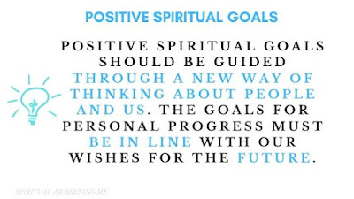 positive spiritual goals