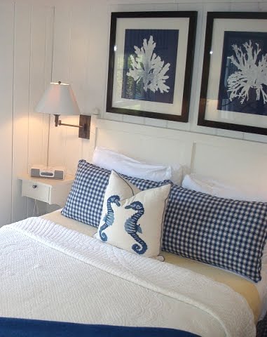 Cozy Beach Cottage Bedrooms - Completely Coastal