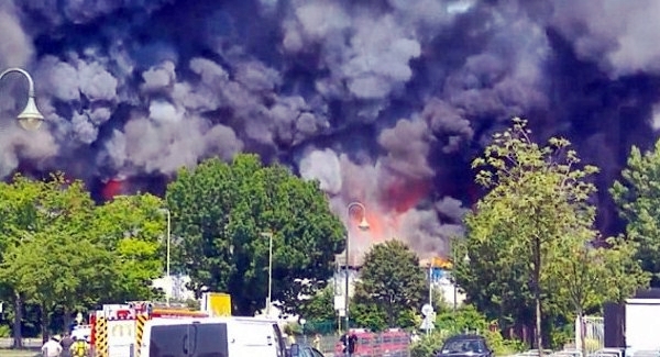 Penampungan Di Bakar