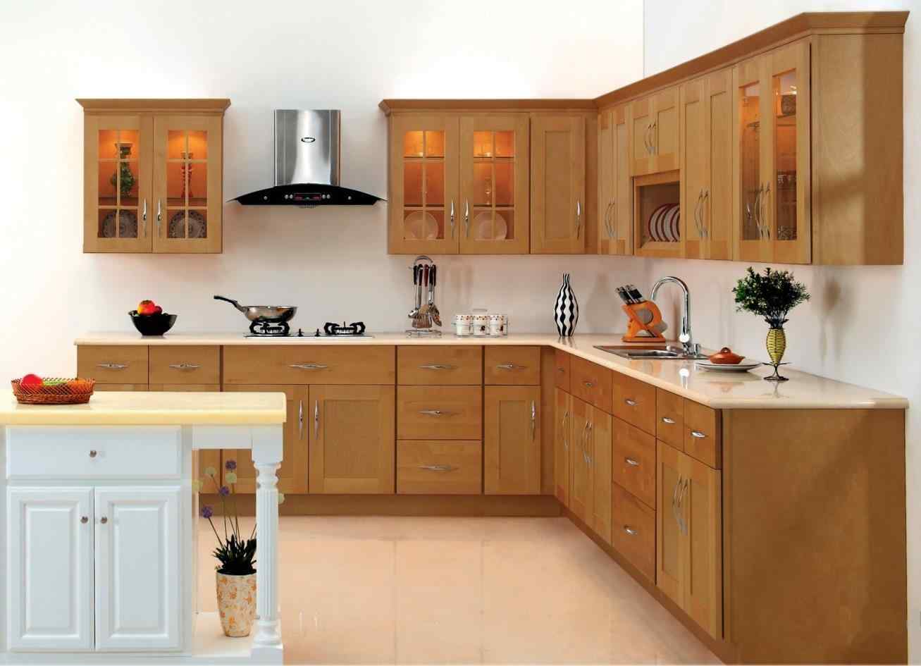 46 Desain Interior Dapur Kayu Modern Dan Elegan Rumahku Unik