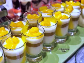 Christmas 2019 Sunway Hotel Resort Spa Dessert Menu - Mango Compote Panna Cotta
