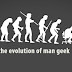 the evolution of man geek