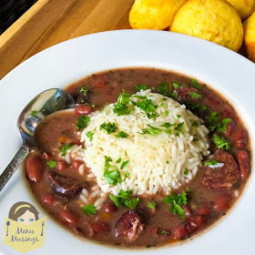 slow cooker red beans_menumusings.com