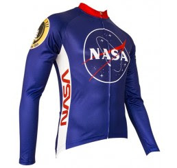 NASA Long-Sleeve Cycling Cycling Jersey