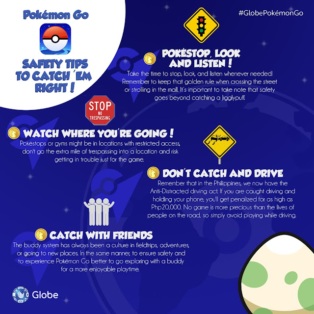 Pokemon Go Safety Tips