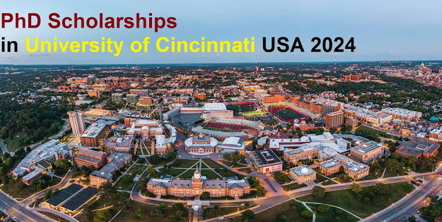 PhD Scholarships in University of Cincinnati USA 2024