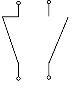 penjelasan simbol / gambar komponen listrik yang digunakan untuk menggambar rangkaian kontrol