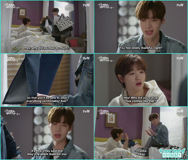  hyun min buy clothes for Ha Won - Cinderella and Four Knights - Episode 9 Review 