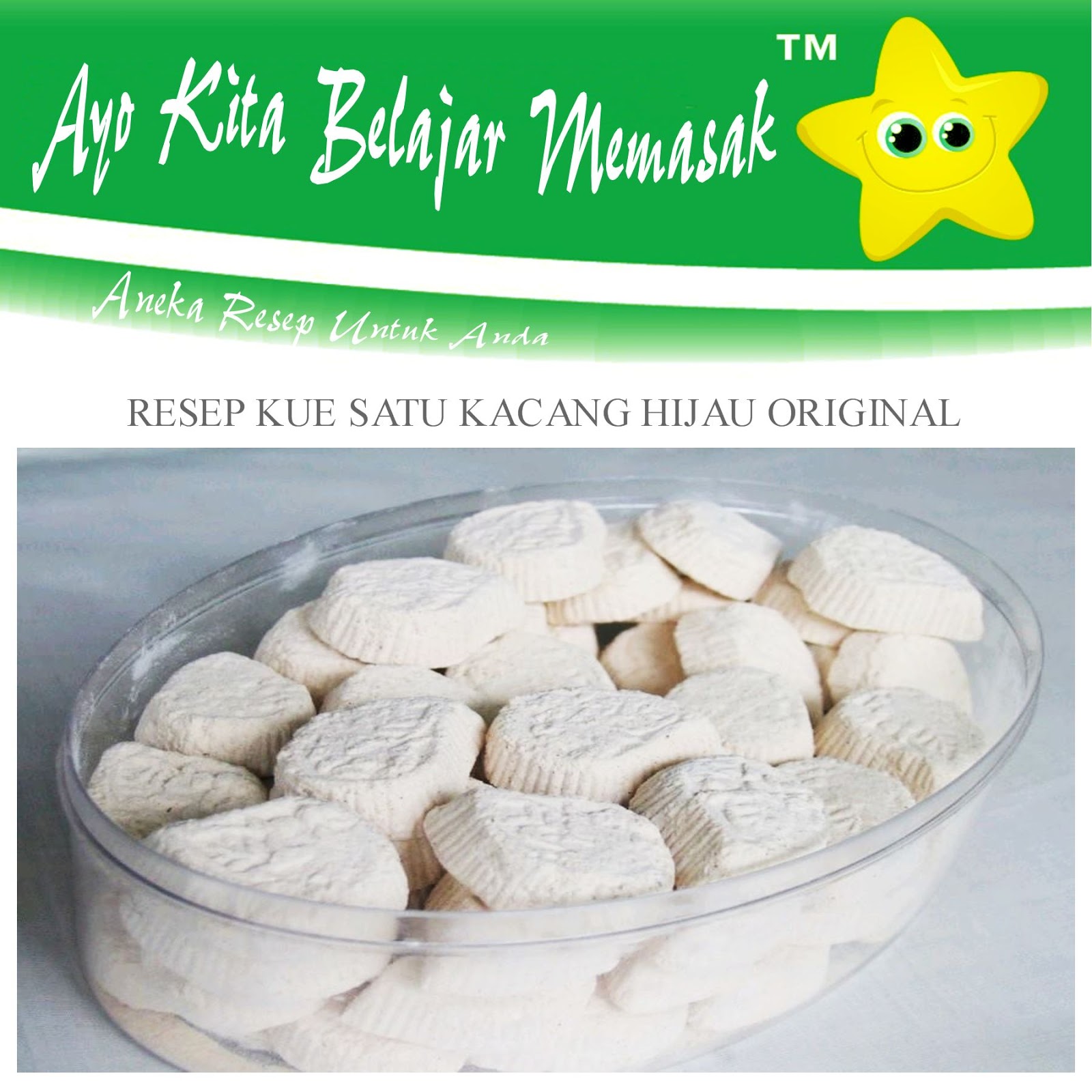 Resep Kue Satu Kacang Hijau Original - Ayo Belajar Masak