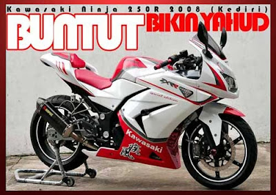 Modifikasi Ninja 250 Street Fighter Elegan