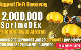 PrimeDexSwap Airdrop of 200 $PrimeDex worth $200 USD Free