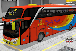 Livery Bus Rosalia Indah Orange Shd By Mr. Doteng