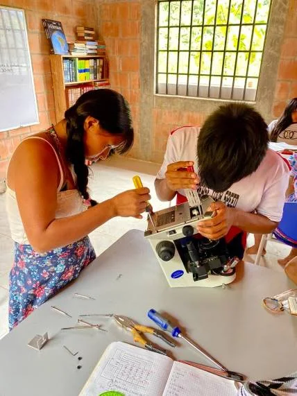 56 jóvenes indígenas de Pueblo Rico recibieron formación de la Tecnoacademia Risaralda