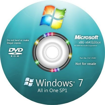 Windows 7 All In One SP1 ISO Download 32bit & 64bit