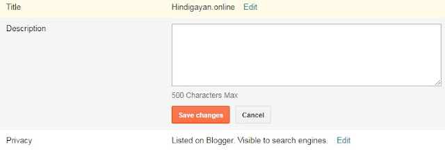 Blogspot Ki basic setting karne ka aasan Tarika ?