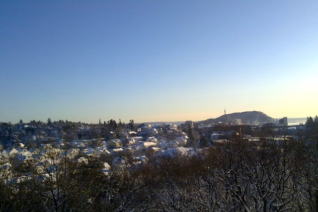 Utsikt over Kristiansand