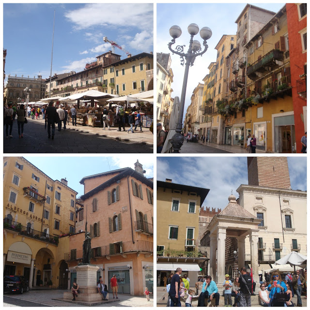 Um dia em Verona - Piazza delle Erbe