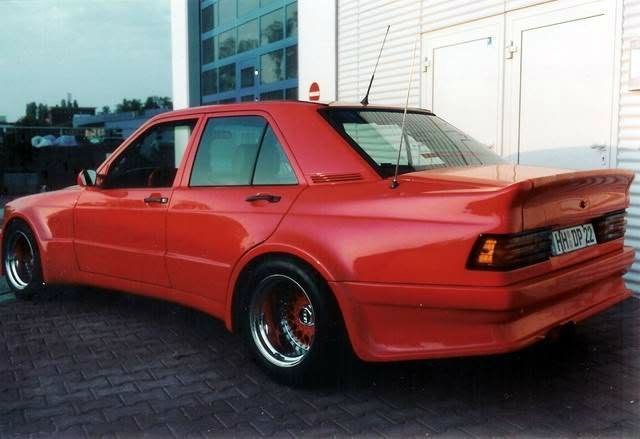 MercedesBenz 190e Wide Body Tuning