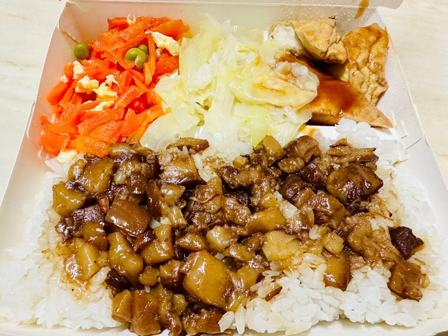 苗栗美食推薦 竹南頭份平價小吃店 阿文滷肉飯