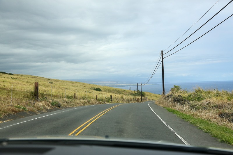 driving to volcanic np-16