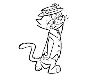 #11 Top Cat Coloring Page