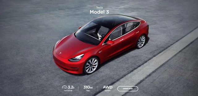 Tesla Model 3 is The Cheapest of all Tesla Electric Car