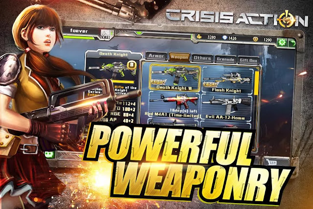 Game Perang Online : Crisis Action APK + Mod