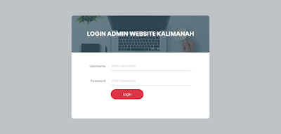 PHP Portal Informasi Kecamatan Berbasis Web dengan CI