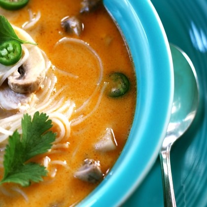 Thai Coconut Chicken Soup