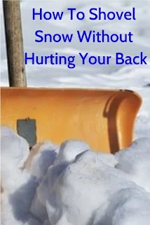 How To Shovel Snow Without Hurting Your Back