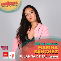 Concierto de Marina Sánchez en Fulanita de Tal