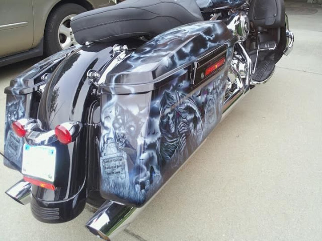 Custom Paint On Motorcycles
