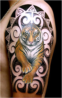 tiger tattoos, tattooing