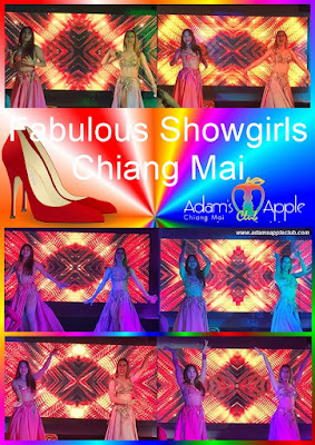 Happiest Showgirls in Chiang Mai at the Adams Apple Club