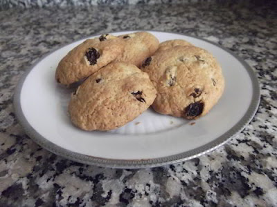 Brandy raisins cookies