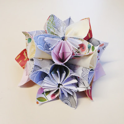 Kusudama flower ball