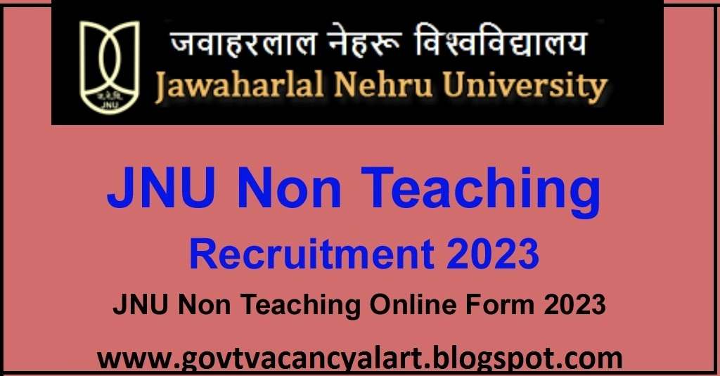 jnu recruitment 2023