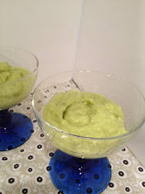 healthy vegan pudding made with avocado