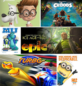 Kids Movies Line Up 2013