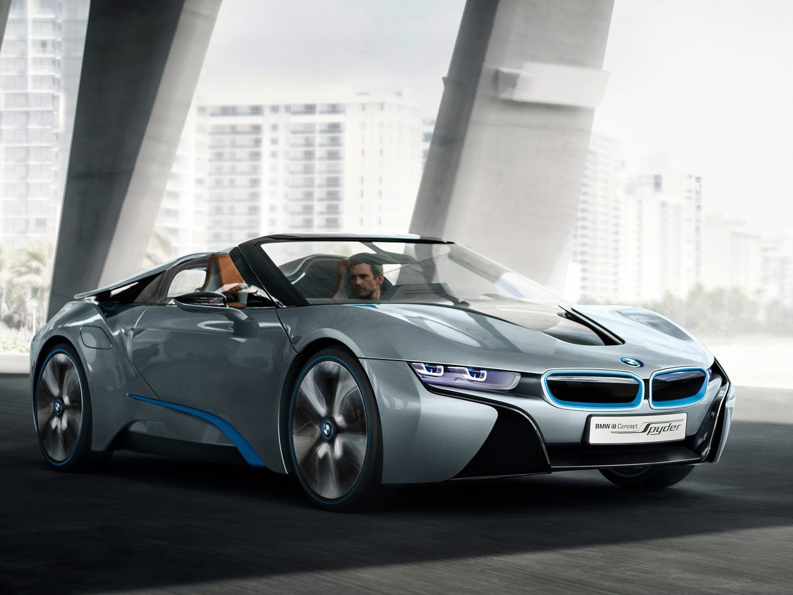 Gambar Mobil BMW i8 Spyder Concept 2013