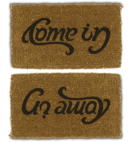 Creative and funny Doormats