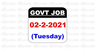 Today Govt Jobs 2021