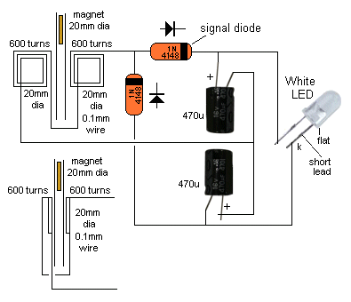 LED Torch Circuit Diagram