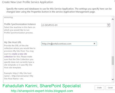 User Profile Service Application