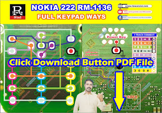 nokia 222 rm1136 keypad ways