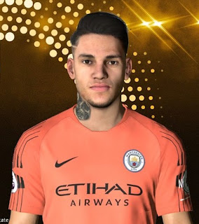 PES 2017 Faces Ederson Moraes by Facemaker Ahmed El Shenawy