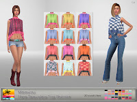 Meeyou Flare Sleeveless Top Recolor